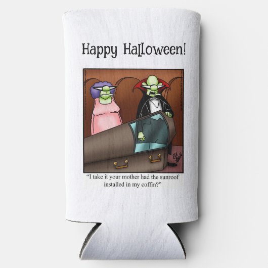 Funny Halloween Spaß kann Cooler Geschenk Selters Dosenkühler (Vorderseite)