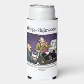 Funny Halloween Spaß kann Cooler Geschenk Selters Dosenkühler (Seltzer Vorderseite)