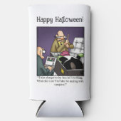 Funny Halloween Spaß kann Cooler Geschenk Selters Dosenkühler (Vorderseite)