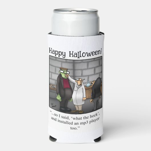 Funny Halloween Spaß kann Cooler Geschenk Selters Dosenkühler (Seltzer Vorderseite)