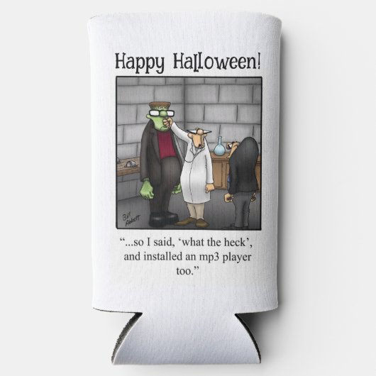 Funny Halloween Spaß kann Cooler Geschenk Selters Dosenkühler (Vorderseite)