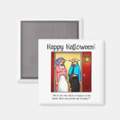 Funny Halloween Spaß Magnet (Vorderseite/Rückseite)