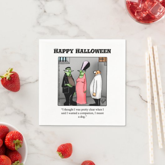 Funny Halloween Spaß Party Napkins Serviette (Beispiel)