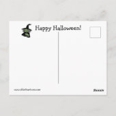 Funny Halloween Spaß Postcard Postkarte (Rückseite)