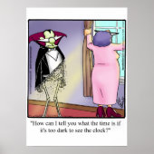 Funny Halloween Spaß Poster (Vorne)