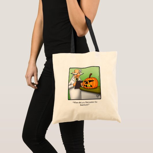 Funny Halloween Spaß Tote Bag Geschenk Tragetasche (Vorderseite (Produkt))
