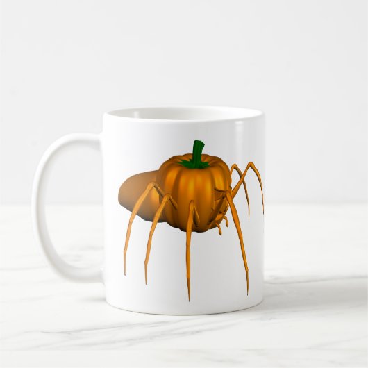 Funny Halloween Spider Kaffeetasse (Links)