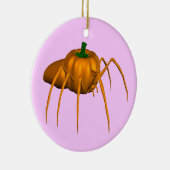 Funny Halloween Spider Keramikornament (Rechts)