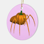 Funny Halloween Spider Keramikornament (Links)