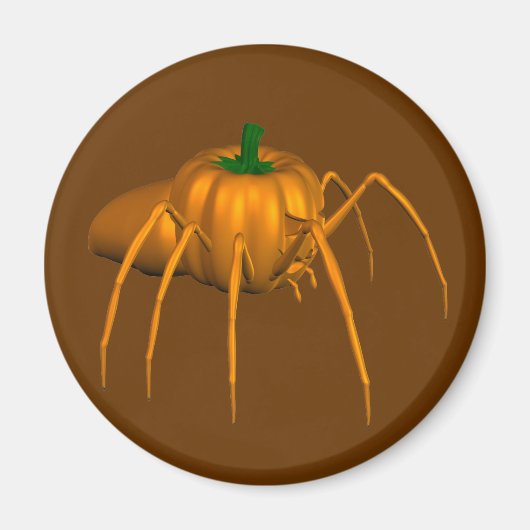 Funny Halloween Spider Magnet (Vorne)