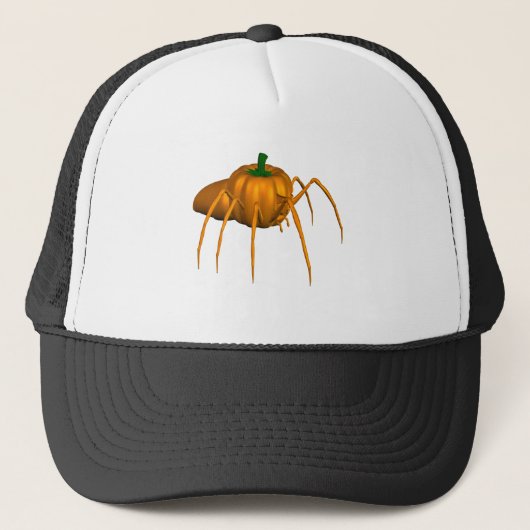 Funny Halloween Spider Truckerkappe (Vorderseite)
