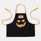 Funny Halloween Spooky Pumpkin Costume Schürze (Vorderseite)