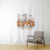 Funny Halloween Sprichwort Hippie Halloween Wandteppich (Beispiel)