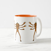 Funny Halloween Strampler Zweifarbige Tasse (VorderseiteRechts)