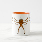 Funny Halloween Strampler Zweifarbige Tasse (Mittel)
