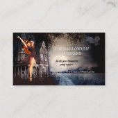 Funny Halloween Supplies Business Card Visitenkarte (Vorderseite)