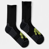 Funny Halloween T Rex Dinosaur Fußkostüm Socken (Rechts)
