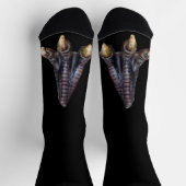 Funny Halloween T Rex Dinosaur Fußkostüm Socken (Oben)