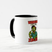 Funny Halloween Tasse (Vorderseite Links)