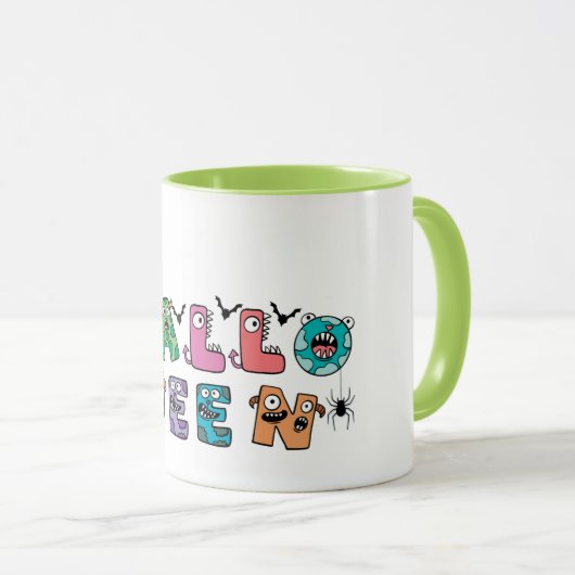 Funny Halloween Tasse (VorderseiteRechts)