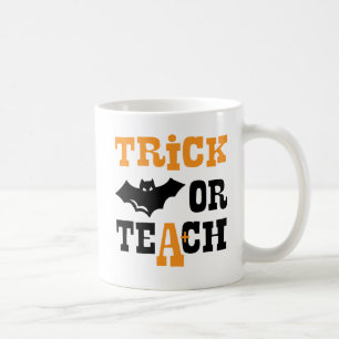 Funny Halloween Teacher Geschenk Spooky Bat School Kaffeetasse
