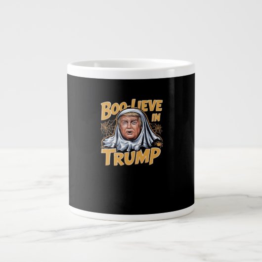 Funny Halloween Trumpkin Halloween Great Aga Jumbo-Tasse (Vorderseite)