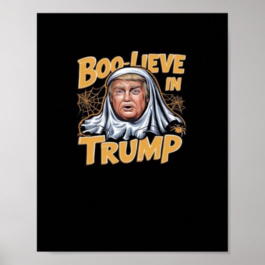 Funny Halloween Trumpkin Halloween Great Aga Poster (Vorne)