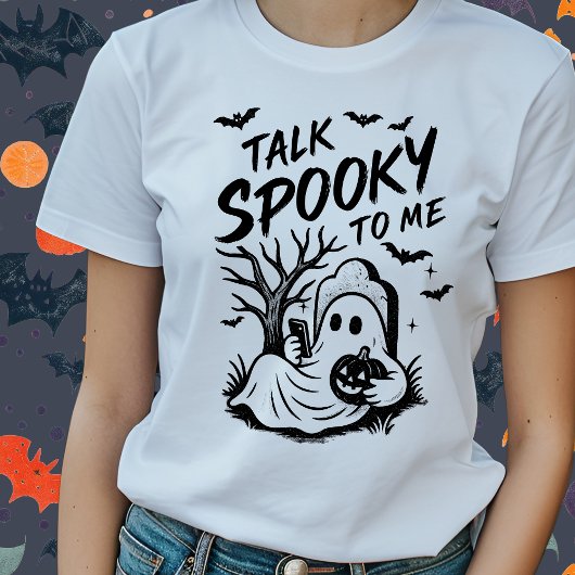 Funny Halloween Tshirt - Sprich mit mir