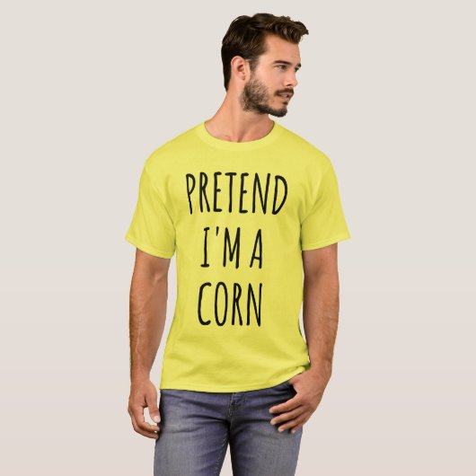Funny Halloween - Tu so, als wäre ich Mais T-Shirt (Vorne ganz)