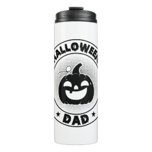 Funny Halloween Vater Halloween Pumpkin Thermosbecher