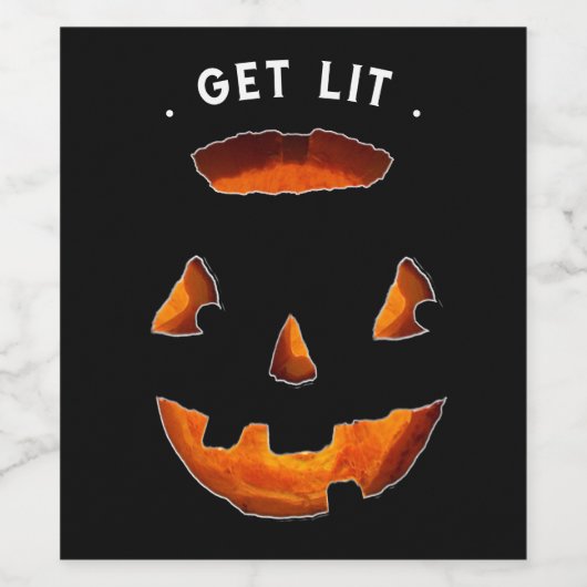 Funny Halloween Weinetikett (Einzelnes Label)