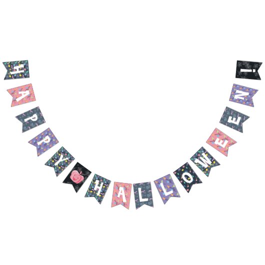 Funny Halloween Wimpelkette (Alle)