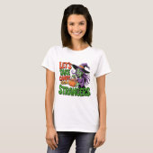 Funny Halloween Witch Candy Trick or Treat Tee (Vorne ganz)