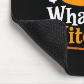 Funny Halloween Witch Costume What's Up Witches Mousepad (Ecke)
