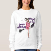 Funny Halloween Witch hoodie (Vorderseite)