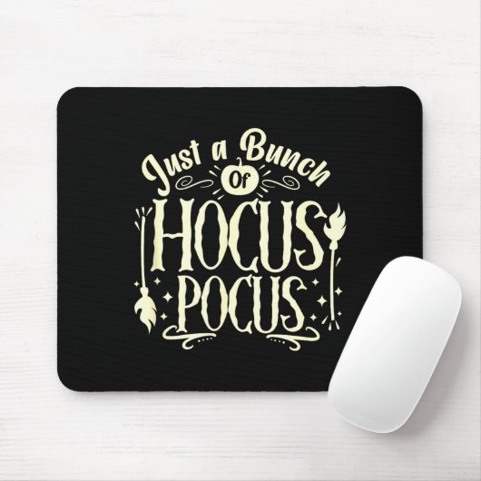 Funny Halloween Witch Just A Bunch Of Quote Gift  Mousepad (Mit Mouse)