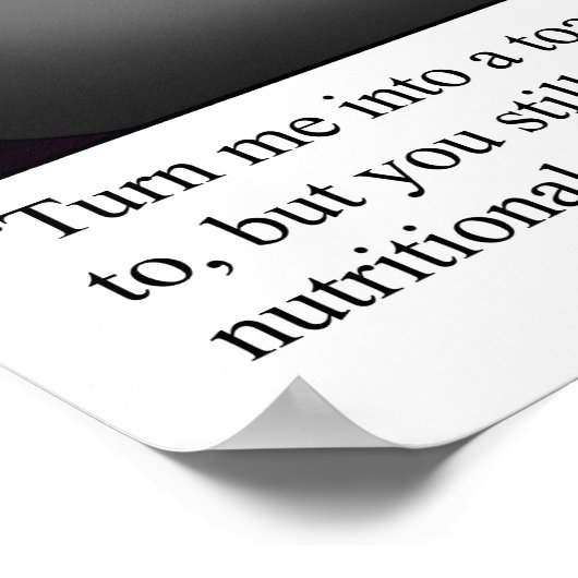 Funny Halloween Witwe und F.D.A. Inspector Poster (Ecke)