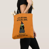 Funny Halloween Witz Cooler Englischlehrer Grammar Tasche (Von Nahem)