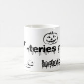 Funny Halloween Witz Design Kaffeetasse (Mittel)