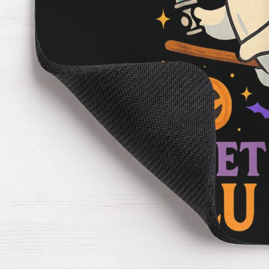 Funny Halloween Witz Ghost Flu Shot Nurse Mousepad (Ecke)