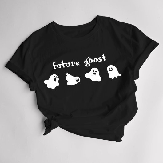 Funny Halloween Women's Ghost T - Shirt