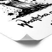 Funny Halloween Zombie Got Ihre Nase Poster (Ecke)