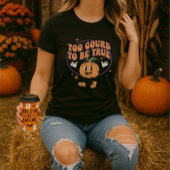 Funny Halloween zu gourd, um wahres Pumpkin Pub zu T-Shirt