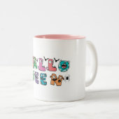 Funny Halloween Zweifarbige Tasse (VorderseiteRechts)