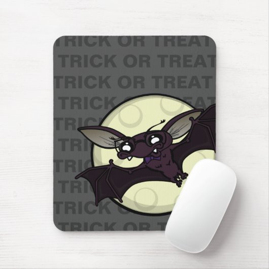 FUNNY HALLOWEWEEN BAT MAUSPAD (Mit Mouse)