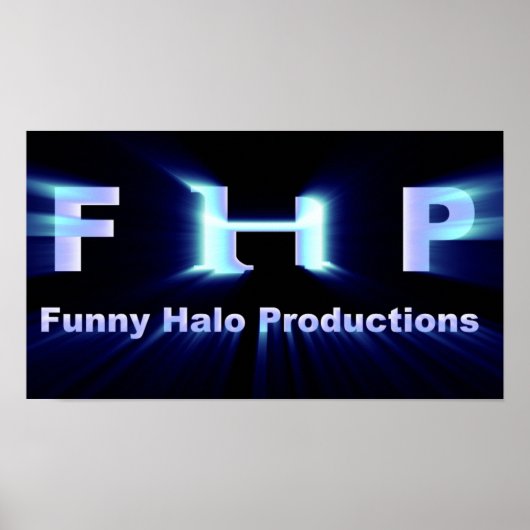 Funny Halo Productions Poster (Vorne)