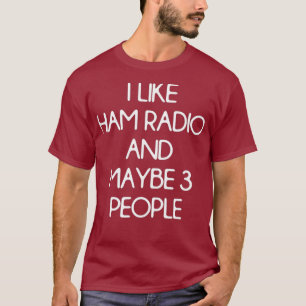 Funny Ham Radio Amateur Operator Vintag Hobby T-Shirt