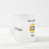 Funny Ham Radio Emergency Kit Tasse (Vorderseite Links)