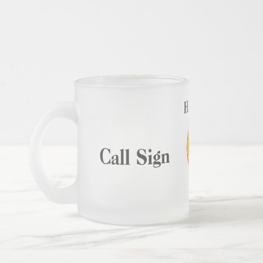 Funny Ham Radio Emergency Kit Tasse (Links)