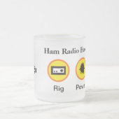 Funny Ham Radio Emergency Kit Tasse (Mittel)